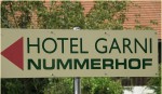 Hotel Nummerhof - Schild