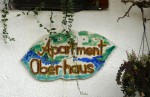 Gästewohnung Oberhaus - Schild